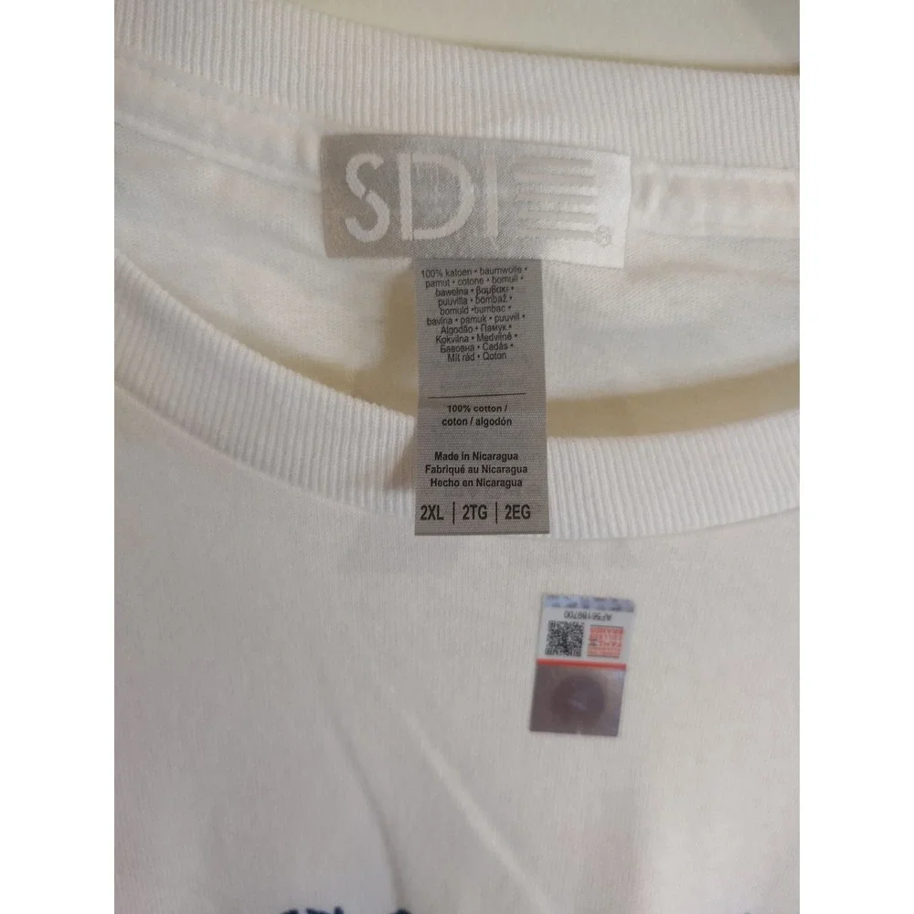 Jackson State Tigers Long Sleeve Shirt White Cotton JSU 1877 Graphic Tee 2XL - Picture 7 of 7